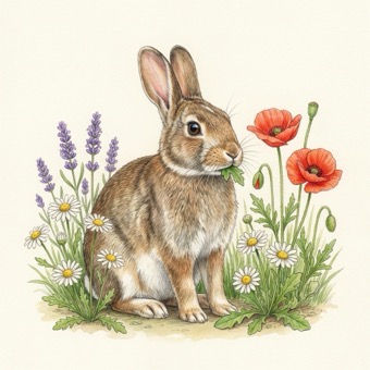 rabbit — el conejo